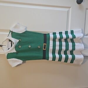 with love Derek holiday sweater dress sz s elf dress